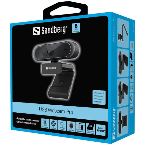 WEB kamera Sandberg Pro 133-95