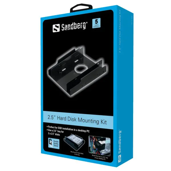 Adapter Sandberg 2.5'' na 3,5'' mounting kit 135-90