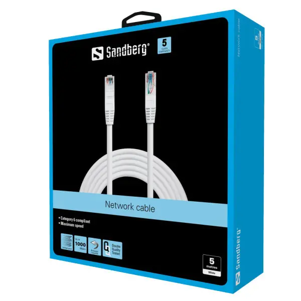 LAN UTP-kabl Sandberg Cat6 5m 506-96
