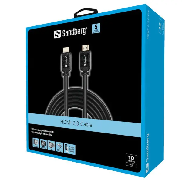 Kabl Sandberg HDMI 2.0 4KUHD MM 10m