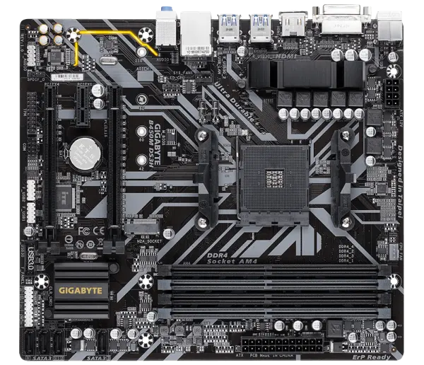MB AM4 GIGABYTE B450M DS3H V2 rev1.0 