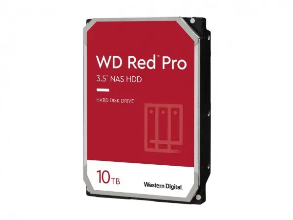 WD 10TB 3.5'' SATA III 256MB 7.200 WD102KFBX Red Pro