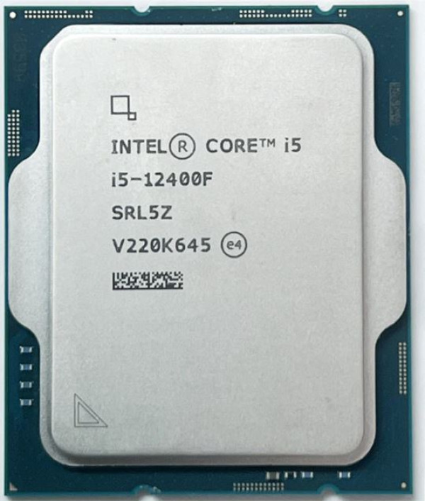 Intel Core i5-12400F 6C/12T 4.40GHz MAX 65W Desktop Processor