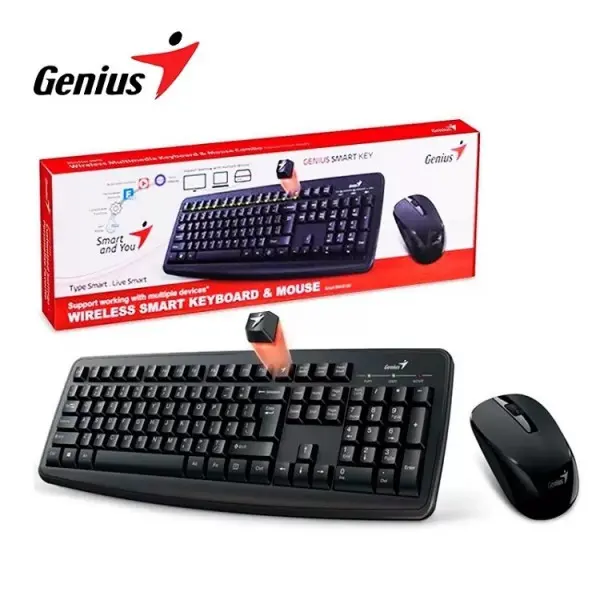 Bežična tastatura + miš Genius Smart KM-8100 US
