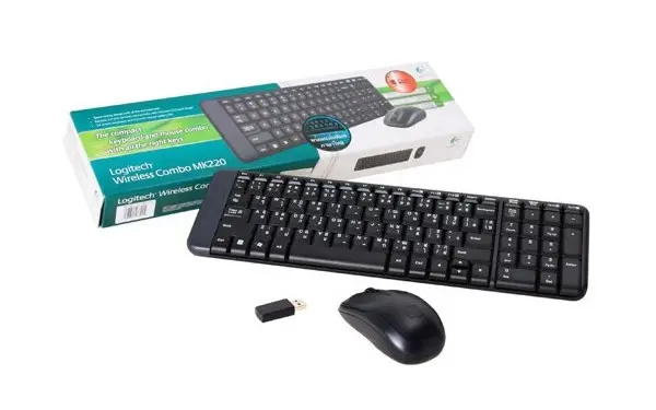 TASTATURA + mis Logitech MK220 Wireless US