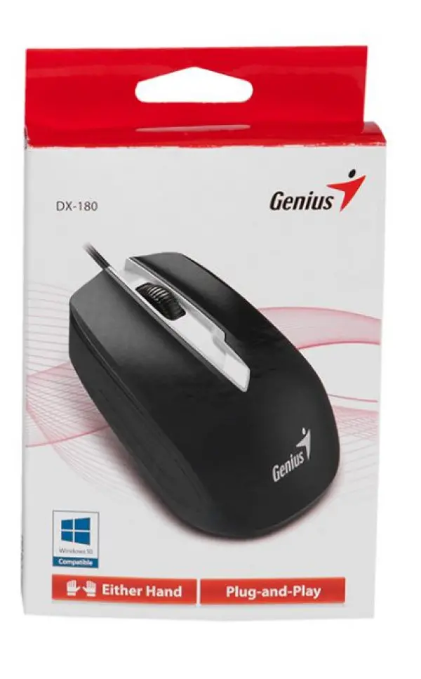 Genius Mouse DX-180, USB,BLACK