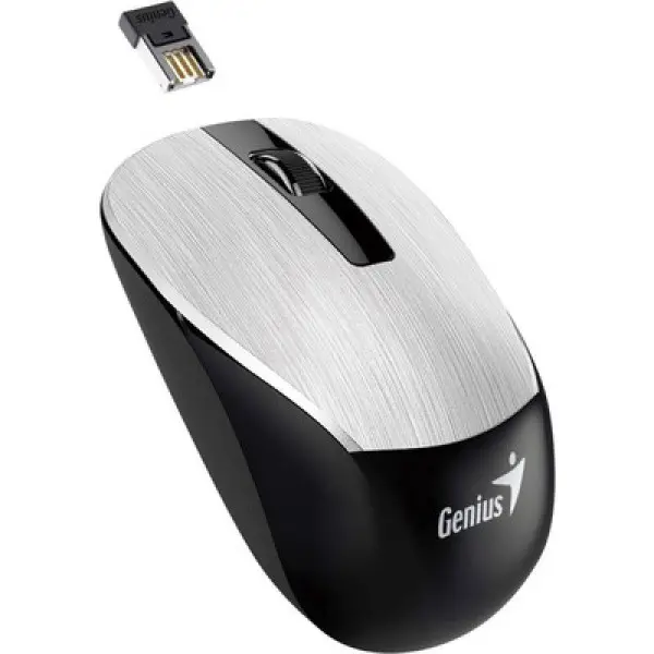 GENIUS NX-7015 Wireless Optical USB crno-srebrni miš