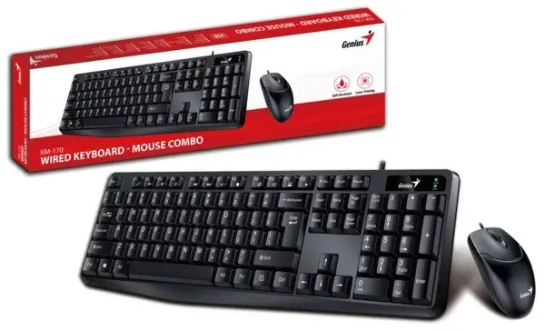Genius KM-170 , USB, BLACK, US