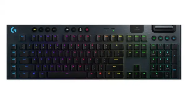 Logitech G915 LIGHTSPEED Wireless RGB Mechanical Gaming Kbd - GL Tactile- Carbon