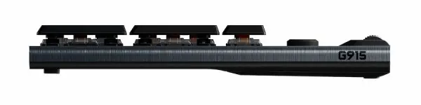 Logitech G915 LIGHTSPEED Wireless RGB Mechanical Gaming Kbd - GL Tactile- Carbon