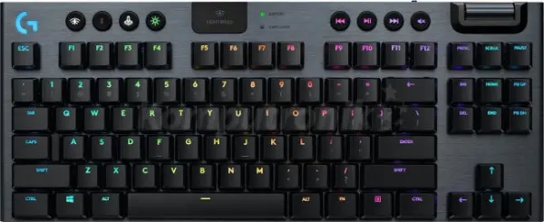 Logitech G915 Tenkeyless Lightspeed GL Tactile, Wireless Gaming Keyboard