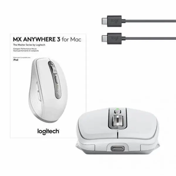 Logitech MX Anywhere 3 Mouse for Mac, Space Grey