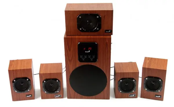 GENIUS SW-HF5.1 4800 v2 wood zvučnici