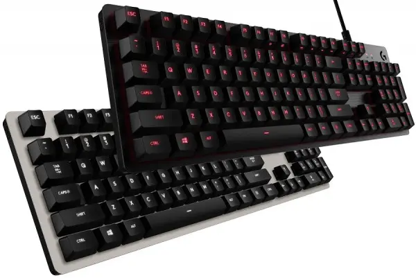 LOGITECH G413 Mechanical Gaming Keyboard - CARBON - US INTL - USB - INTNL - RED LED ( 920-008310 ) 