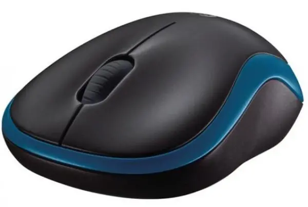 LOGITECH Wireless Mouse M185 - EER2 - BLUE ( 910-002239 )