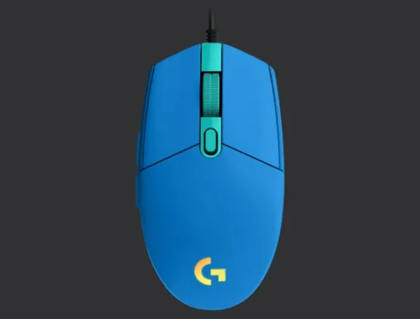 G102 Lightsync Gaming Wired Mouse, Blue USB