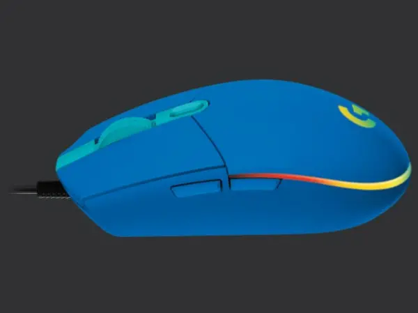 G102 Lightsync Gaming Wired Mouse, Blue USB