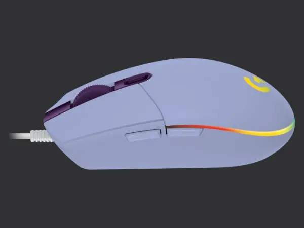 G102 Lightsync Gaming Wired Mouse, Lilac USB