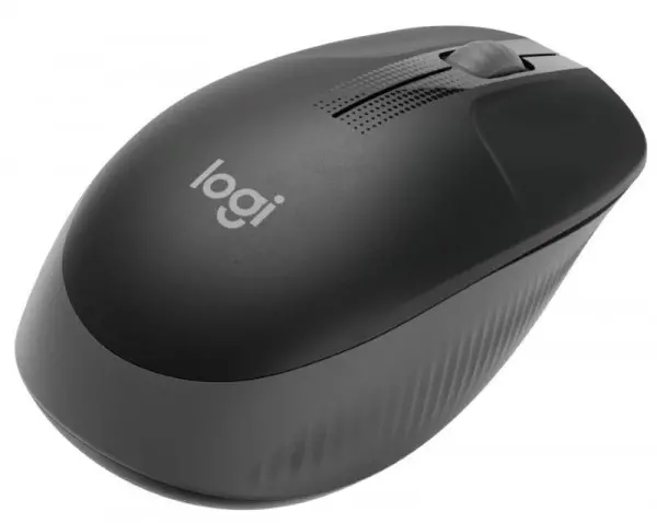 LOGITECH M190 Full-Size Wireless crni miš