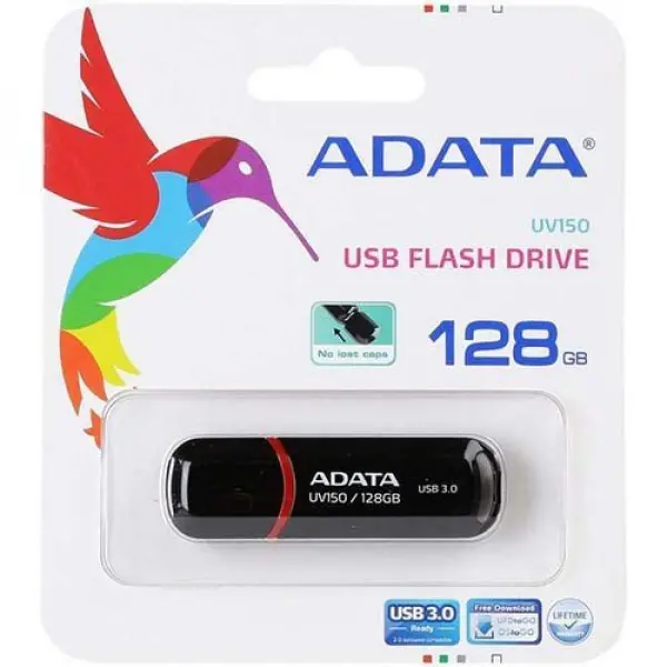 A-DATA 128GB 3.1 AUV150-128G-RBK crni