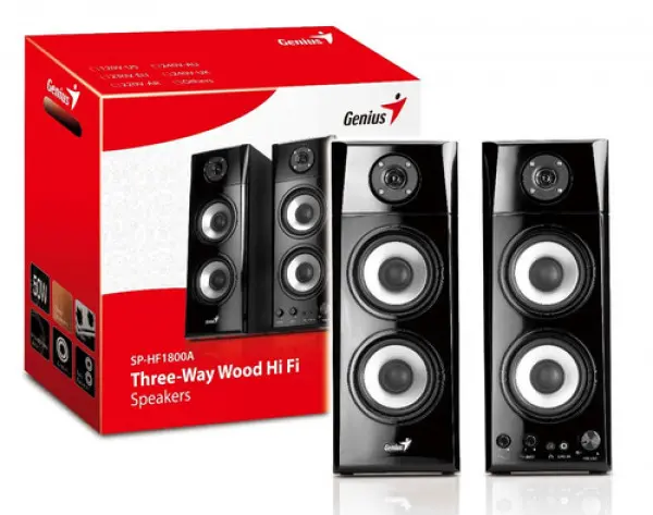 Zvučnici 2.0 Genius SP-HF 1800A II EU 60W crni