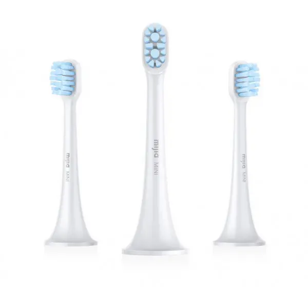 Xiaomi Mi Electric Toothbrush Head, 3-pack,regular, Light Grey