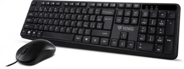 Yenkee YKM 1007CS USB tastatura i mis, black