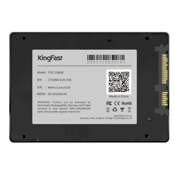 SSD 2.5 256GB KingFast F10 550MBs460MBs