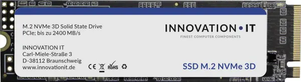 SSD M.2 512GB InnovationIT Performance NVMe 00-512111