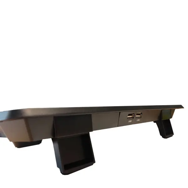 Postolje za laptop Zeus ES-A11 10-15.6 USB x 2Ventilator 2x125 bluepodesivo po visiniBlack