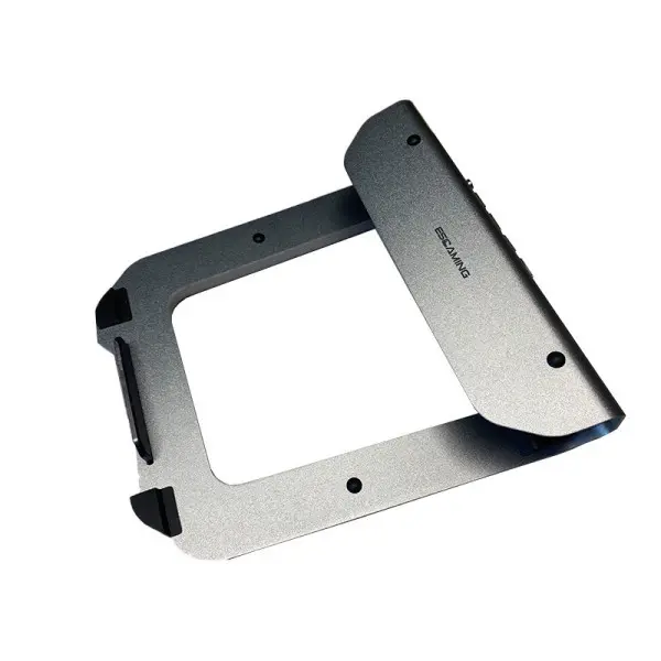 Postolje za laptop Zeus ES-A66 14-15.6 USB-CUSB Hub Port 4x USB 3.0RGB Aluminium Siver