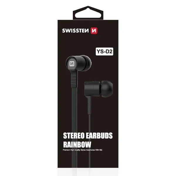 SWISSTEN Slusalice Rainbow YS-D2 (Crna)