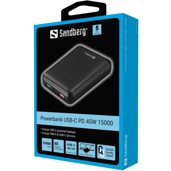 Powerbank Sandberg USB-C 420-66 15000mAh 45W