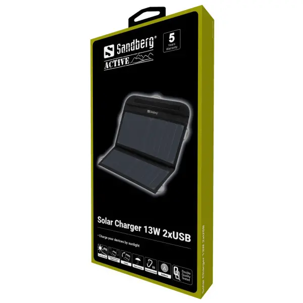 Solarni punjač Sandberg 420-40 13W 2xUSB