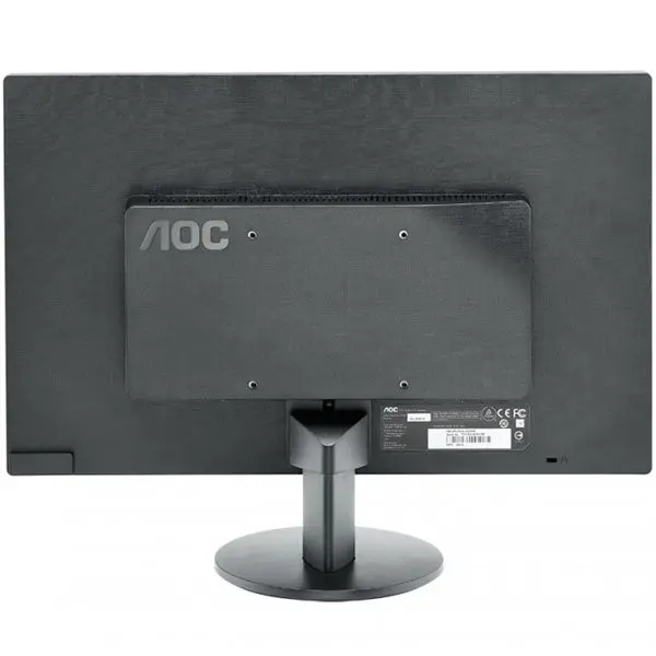 AOC Monitor LED E2070SWN (19.5, TN, 16:9, 1600x900, 5 ms, 600:1, 20M:1, 9050, 200 cdm2, VGA, Tilt: -3+10, VESA) Black ( E2070SWN ) 
