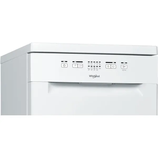 Mašina za sudove WHIRLPOOL WSFE 2B19EU  širina 45cm10 kompleta7 programa