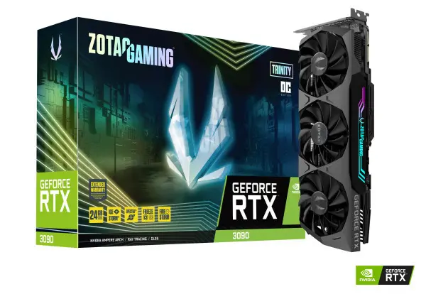 Grafička karta Zotac Gaming Geforce RTX 3090 Trinity OC 24GB DDR6 384 bit 3xDPHDMI
