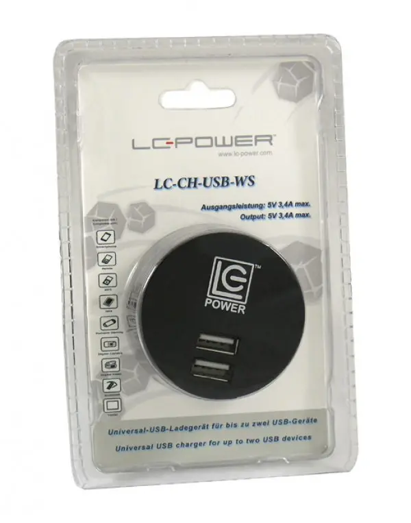 Univerzalni USB punjac LC Power LC-CH-USB-WS