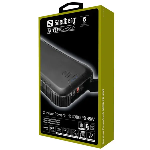 Powerbank Sandberg Survivor 420-48 30000mAh PD45W