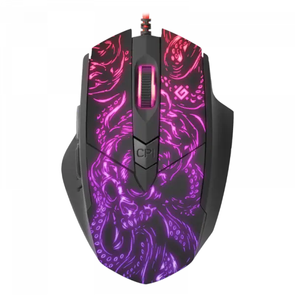 Miš Defender Titan GM-650L RGB 6400dpi