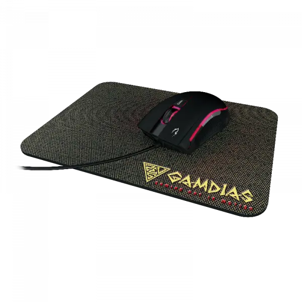 Miš + podloga Gamdias Zeus E2 3200dpi