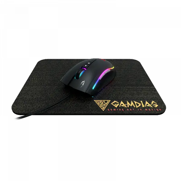 Miš+ podloga Gamdias Zeus M2 10800dpi RGB