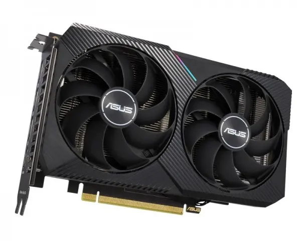 Grafička karta ASUS RTX3060 V2 DUAL-RTX3060-O12G-V2 NVD12GBGDDR6192bitcrna ( D