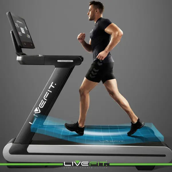 LIVE FIT Smart Traka za trčanje Profesionalna MX 5HP AC motor