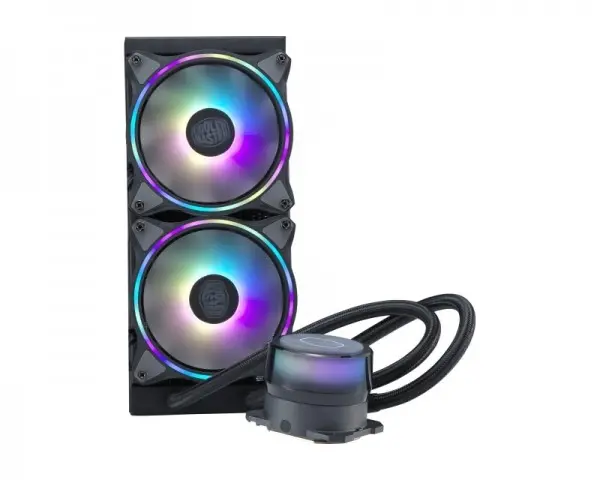COOLER MASTER MasterLiquid ML240 ILLUSION RGB vodeno hlađenje crno (MLX-D24M-A18P2-R1)