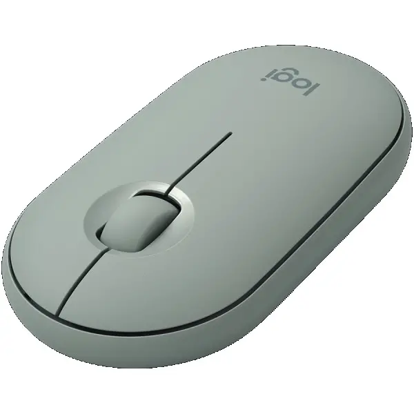 LOGITECH M350 Pebble Bluetooth Wireless Mouse - EUCALYPTUS ( 910-005720 ) 