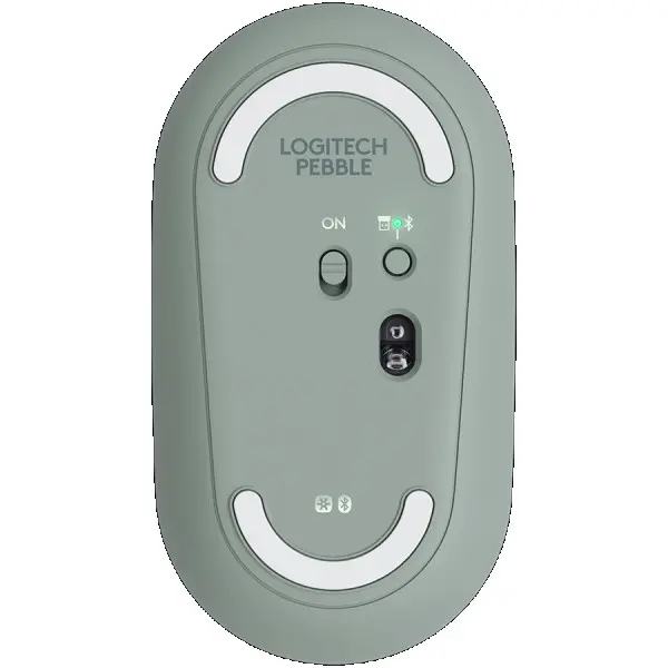 LOGITECH M350 Pebble Bluetooth Wireless Mouse - EUCALYPTUS ( 910-005720 ) 