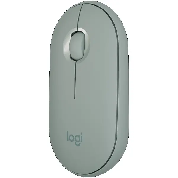 LOGITECH M350 Pebble Bluetooth Wireless Mouse - EUCALYPTUS ( 910-005720 ) 