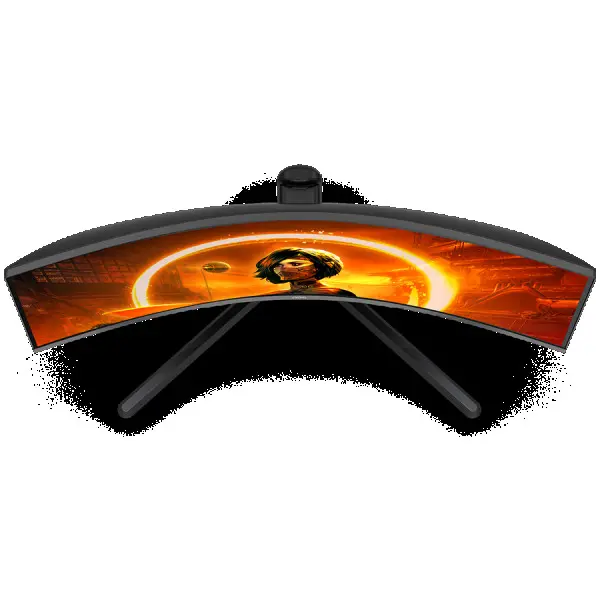 AOC G3 CU34G3SBK - 86.4 cm (34'') - 3440 x 1440 pixels - UltraWide Quad HD - LED - 4 ms - Black - Redcurved gaming monitor with WQHD resolut