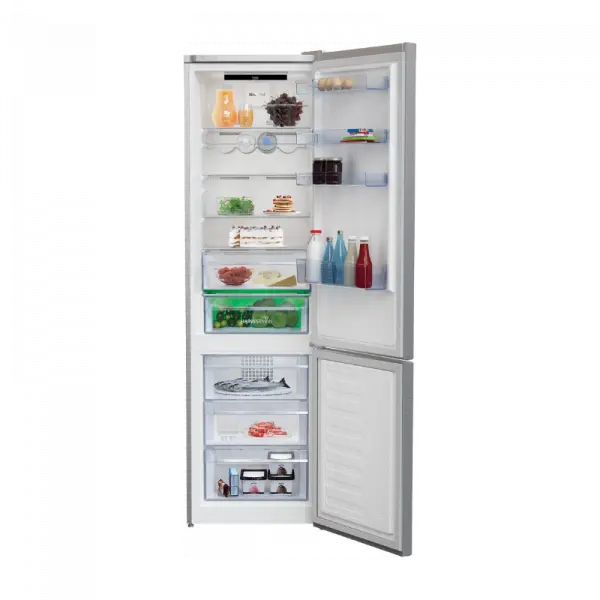 Frižider Beko RCNA 406 E 35 ZXB kombinovani visina 203cmzapremina 253l+109l